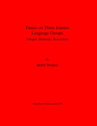 Cover for Essays on Three Iranian Language Groups